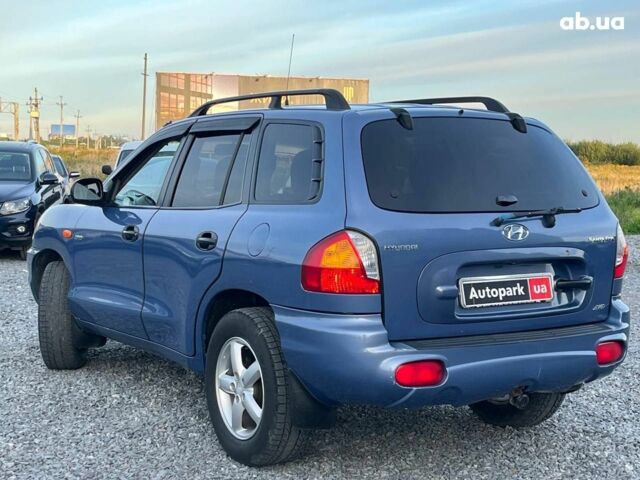 Синий Хендай Санта Фе, объемом двигателя 1.6 л и пробегом 232 тыс. км за 6890 $, фото 6 на Automoto.ua