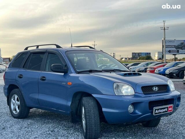 Синий Хендай Санта Фе, объемом двигателя 1.6 л и пробегом 232 тыс. км за 6890 $, фото 2 на Automoto.ua