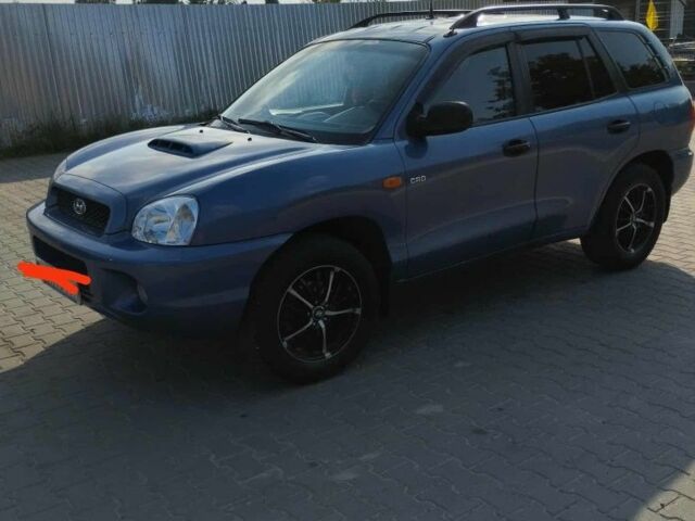 Синій Хендай Санта Фе, об'ємом двигуна 2 л та пробігом 232 тис. км за 6700 $, фото 9 на Automoto.ua