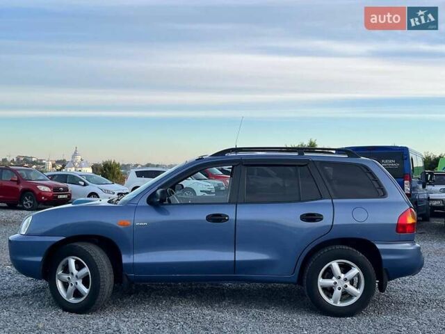 Синий Хендай Санта Фе, объемом двигателя 2 л и пробегом 232 тыс. км за 6890 $, фото 4 на Automoto.ua