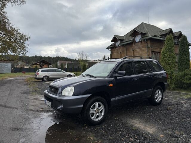 Синій Хендай Санта Фе, об'ємом двигуна 2.4 л та пробігом 300 тис. км за 2400 $, фото 1 на Automoto.ua