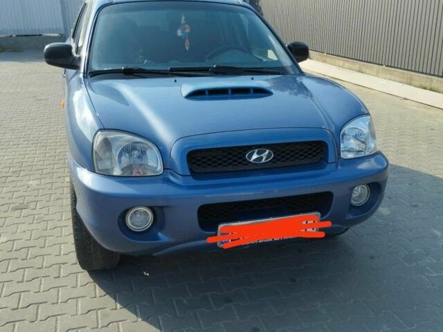 Синій Хендай Санта Фе, об'ємом двигуна 2 л та пробігом 232 тис. км за 6700 $, фото 10 на Automoto.ua