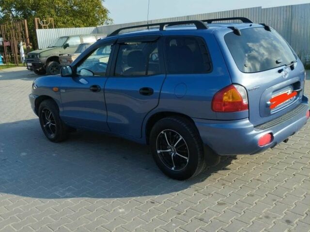 Синій Хендай Санта Фе, об'ємом двигуна 2 л та пробігом 232 тис. км за 6700 $, фото 11 на Automoto.ua