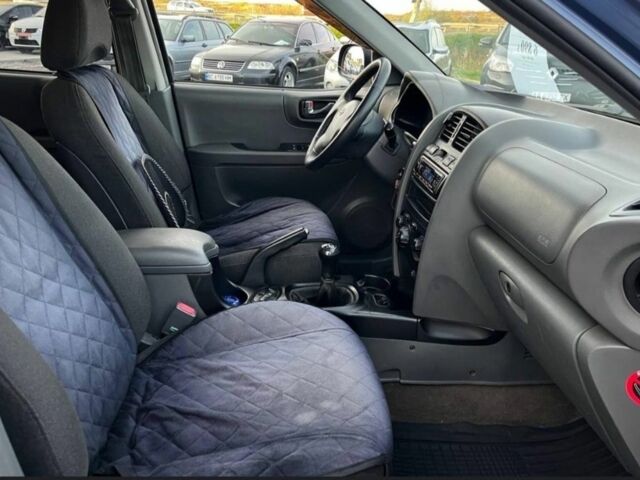 Синий Хендай Санта Фе, объемом двигателя 2 л и пробегом 232 тыс. км за 7000 $, фото 6 на Automoto.ua