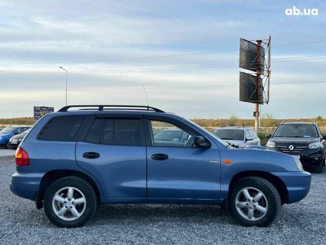 Синий Хендай Санта Фе, объемом двигателя 1.6 л и пробегом 232 тыс. км за 6890 $, фото 10 на Automoto.ua