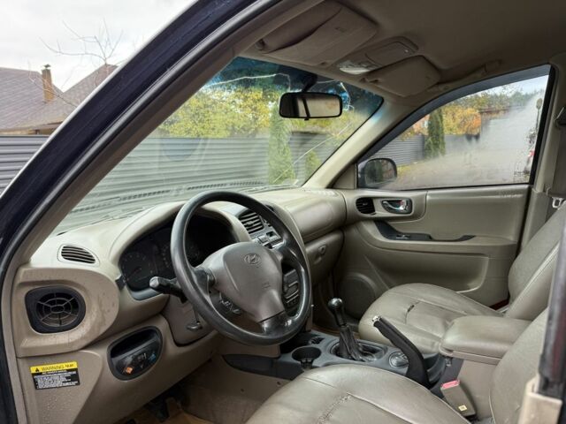 Синій Хендай Санта Фе, об'ємом двигуна 2.4 л та пробігом 300 тис. км за 2400 $, фото 4 на Automoto.ua