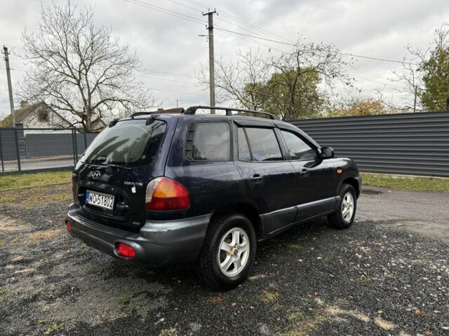 Синій Хендай Санта Фе, об'ємом двигуна 2.4 л та пробігом 300 тис. км за 2400 $, фото 3 на Automoto.ua