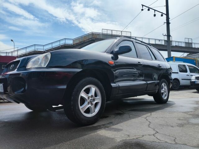 Синий Хендай Санта Фе, объемом двигателя 2 л и пробегом 370 тыс. км за 5999 $, фото 3 на Automoto.ua