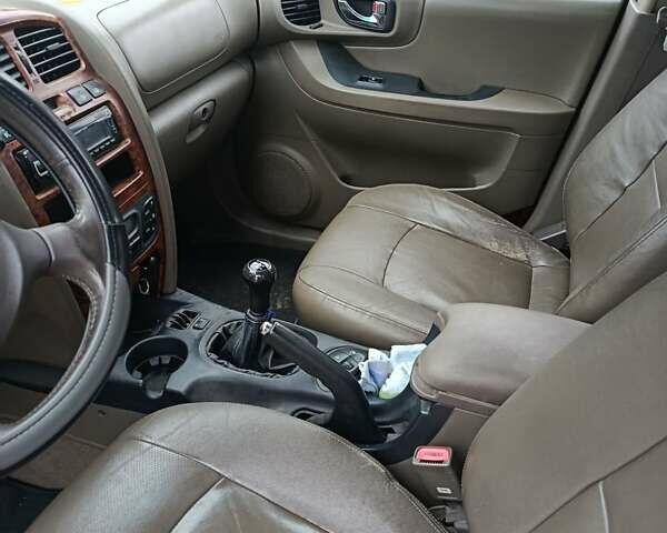 Синий Хендай Санта Фе, объемом двигателя 2.35 л и пробегом 346 тыс. км за 4700 $, фото 2 на Automoto.ua