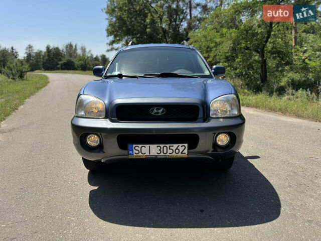 Синий Хендай Санта Фе, объемом двигателя 2 л и пробегом 225 тыс. км за 4800 $, фото 15 на Automoto.ua