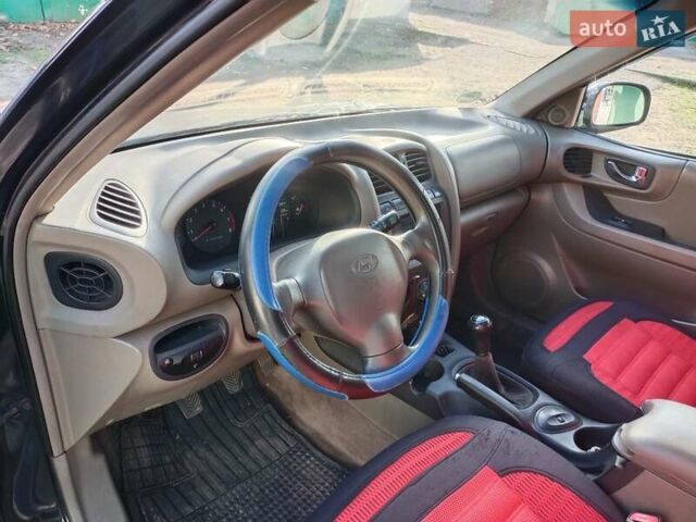 Синий Хендай Санта Фе, объемом двигателя 2.4 л и пробегом 293 тыс. км за 3500 $, фото 8 на Automoto.ua