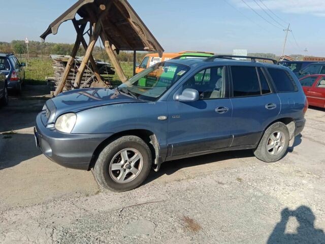 Синий Хендай Санта Фе, объемом двигателя 2.2 л и пробегом 300 тыс. км за 3264 $, фото 1 на Automoto.ua