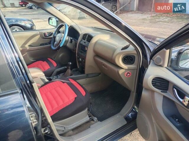 Синий Хендай Санта Фе, объемом двигателя 2.4 л и пробегом 293 тыс. км за 3500 $, фото 12 на Automoto.ua