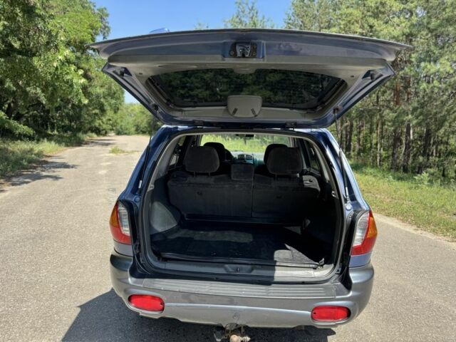 Синий Хендай Санта Фе, объемом двигателя 2 л и пробегом 225 тыс. км за 4800 $, фото 11 на Automoto.ua