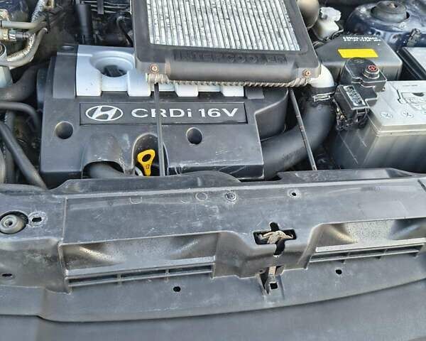 Хендай Санта Фе 2004 в Черкассах на Automoto.ua Синий Хендай Санта Фе, объемом двигателя 1.99 л и пробегом 355 тыс. км за 4900 $, фото 6 на Automoto.ua