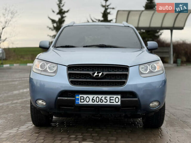 Синий Хендай Санта Фе, объемом двигателя 2.19 л и пробегом 273 тыс. км за 8300 $, фото 3 на Automoto.ua