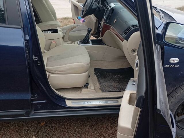 Синий Хендай Санта Фе, объемом двигателя 2.2 л и пробегом 274 тыс. км за 5500 $, фото 4 на Automoto.ua