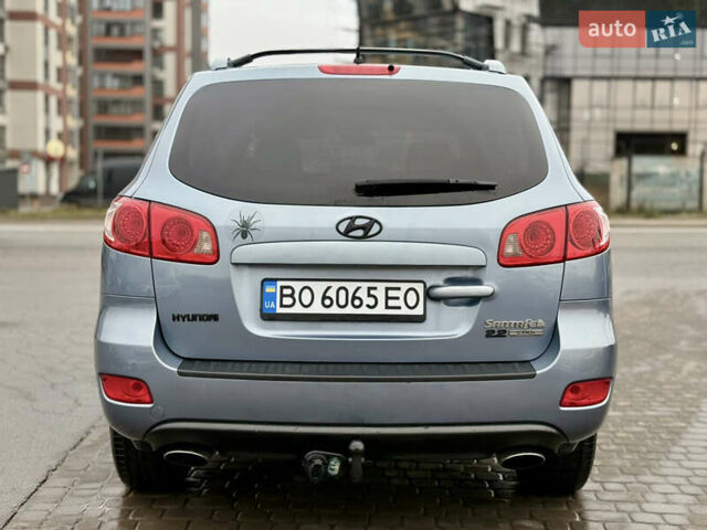 Синий Хендай Санта Фе, объемом двигателя 2.19 л и пробегом 273 тыс. км за 8300 $, фото 8 на Automoto.ua