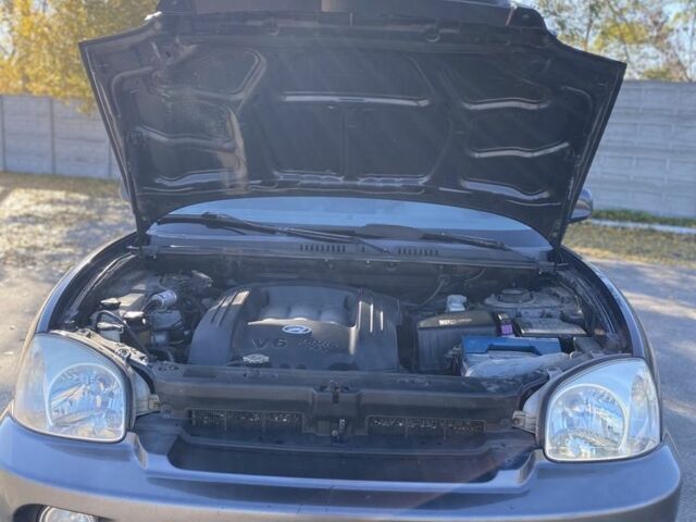 Синій Хендай Санта Фе, об'ємом двигуна 2.7 л та пробігом 257 тис. км за 5750 $, фото 7 на Automoto.ua