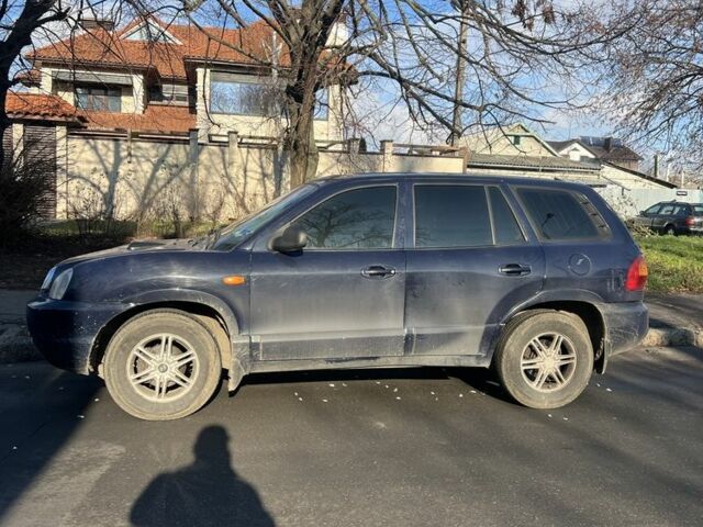 Синий Хендай Санта Фе, объемом двигателя 2 л и пробегом 290 тыс. км за 3200 $, фото 6 на Automoto.ua