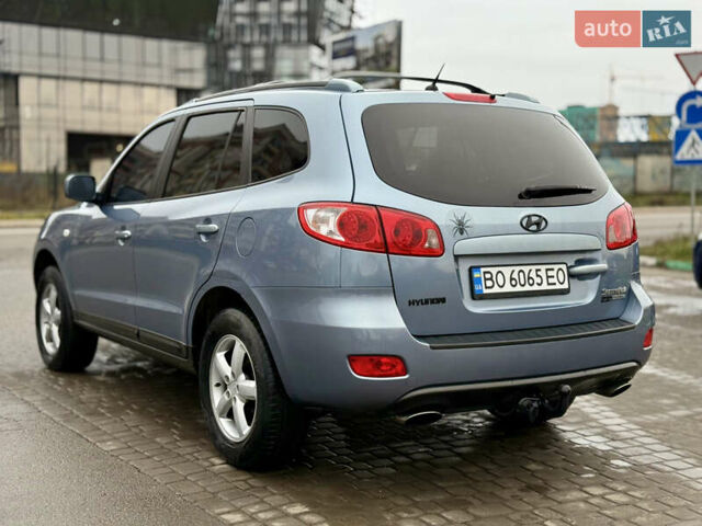 Синий Хендай Санта Фе, объемом двигателя 2.19 л и пробегом 273 тыс. км за 8300 $, фото 7 на Automoto.ua