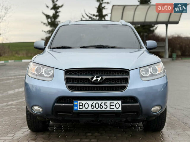 Синий Хендай Санта Фе, объемом двигателя 2.19 л и пробегом 273 тыс. км за 8300 $, фото 2 на Automoto.ua