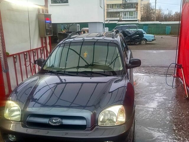 Синій Хендай Санта Фе, об'ємом двигуна 2 л та пробігом 280 тис. км за 6300 $, фото 2 на Automoto.ua