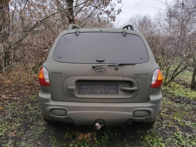 Синій Хендай Санта Фе, об'ємом двигуна 2 л та пробігом 250 тис. км за 3800 $, фото 2 на Automoto.ua