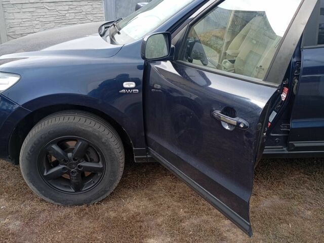 Синий Хендай Санта Фе, объемом двигателя 2.2 л и пробегом 274 тыс. км за 5500 $, фото 1 на Automoto.ua