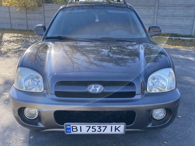 Синій Хендай Санта Фе, об'ємом двигуна 2.7 л та пробігом 257 тис. км за 5750 $, фото 2 на Automoto.ua