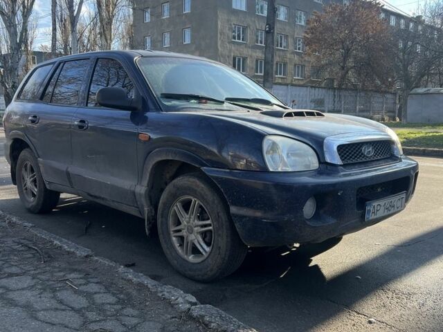Синий Хендай Санта Фе, объемом двигателя 2 л и пробегом 290 тыс. км за 3200 $, фото 7 на Automoto.ua