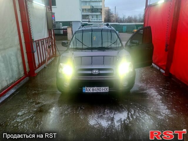 Синий Хендай Санта Фе, объемом двигателя 2 л и пробегом 280 тыс. км за 6300 $, фото 10 на Automoto.ua
