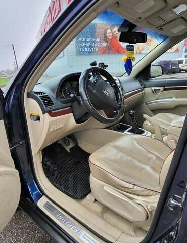 Синий Хендай Санта Фе, объемом двигателя 2.2 л и пробегом 290 тыс. км за 8100 $, фото 10 на Automoto.ua