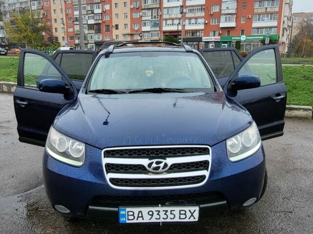 Синий Хендай Санта Фе, объемом двигателя 2.2 л и пробегом 291 тыс. км за 8500 $, фото 1 на Automoto.ua