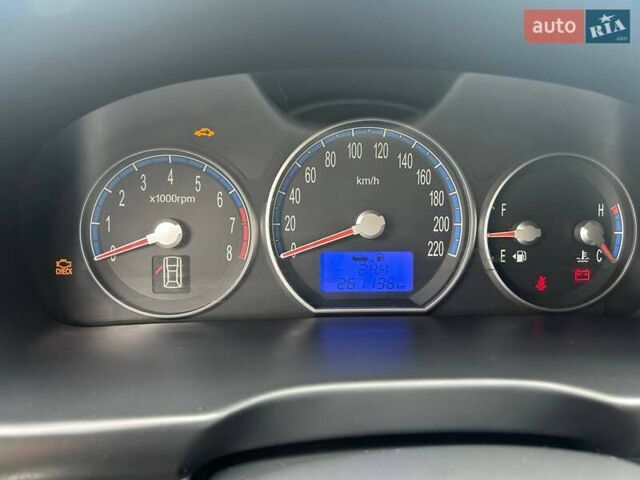 Синий Хендай Санта Фе, объемом двигателя 2.66 л и пробегом 261 тыс. км за 9000 $, фото 21 на Automoto.ua