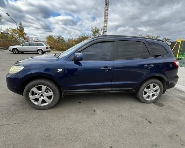 Синій Хендай Санта Фе, об'ємом двигуна 2.2 л та пробігом 216 тис. км за 8100 $, фото 2 на Automoto.ua