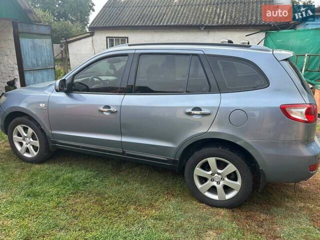 Синий Хендай Санта Фе, объемом двигателя 2.66 л и пробегом 261 тыс. км за 9000 $, фото 1 на Automoto.ua