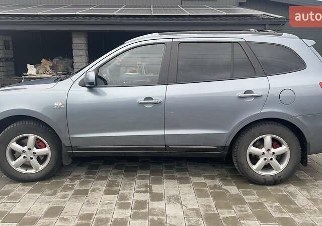 Синий Хендай Санта Фе, объемом двигателя 2.2 л и пробегом 252 тыс. км за 9000 $, фото 9 на Automoto.ua