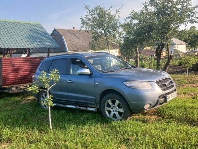 Синий Хендай Санта Фе, объемом двигателя 2.2 л и пробегом 260 тыс. км за 8200 $, фото 1 на Automoto.ua