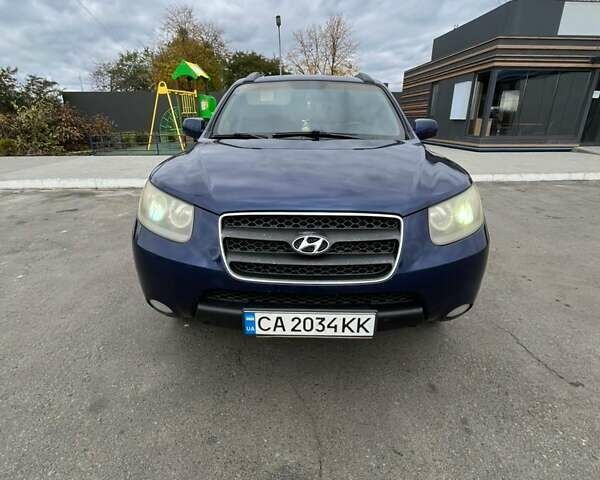 Синій Хендай Санта Фе, об'ємом двигуна 2.2 л та пробігом 216 тис. км за 8100 $, фото 1 на Automoto.ua