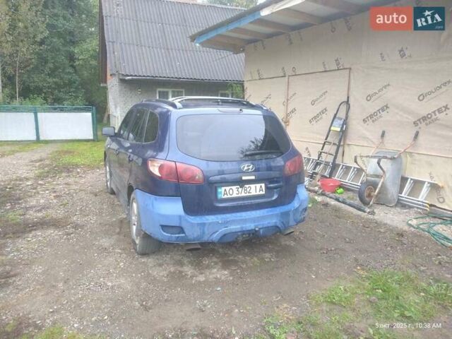 Синій Хендай Санта Фе, об'ємом двигуна 2.2 л та пробігом 286 тис. км за 8000 $, фото 3 на Automoto.ua