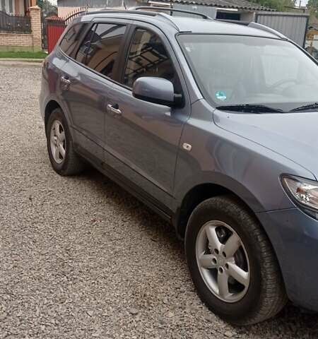 Синий Хендай Санта Фе, объемом двигателя 2.2 л и пробегом 250 тыс. км за 8850 $, фото 5 на Automoto.ua