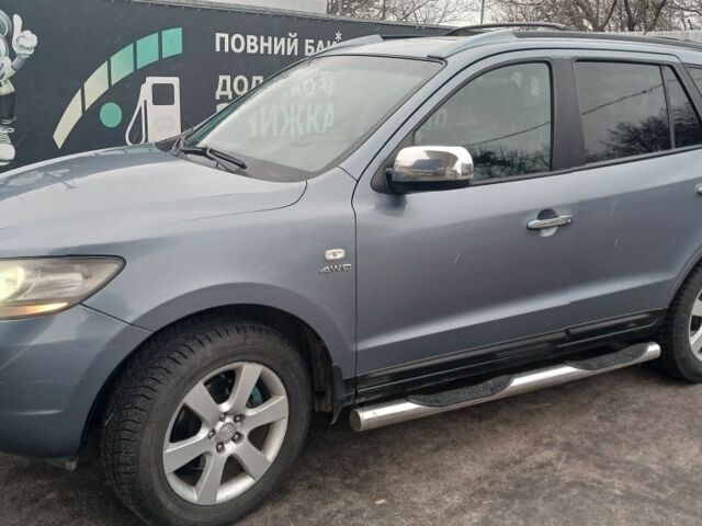 Синий Хендай Санта Фе, объемом двигателя 2.2 л и пробегом 260 тыс. км за 8200 $, фото 12 на Automoto.ua