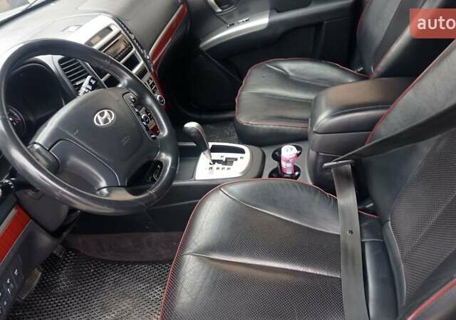 Синий Хендай Санта Фе, объемом двигателя 2.2 л и пробегом 250 тыс. км за 8850 $, фото 4 на Automoto.ua