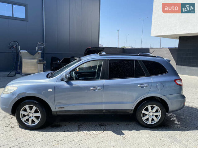 Синий Хендай Санта Фе, объемом двигателя 2.19 л и пробегом 245 тыс. км за 8500 $, фото 3 на Automoto.ua