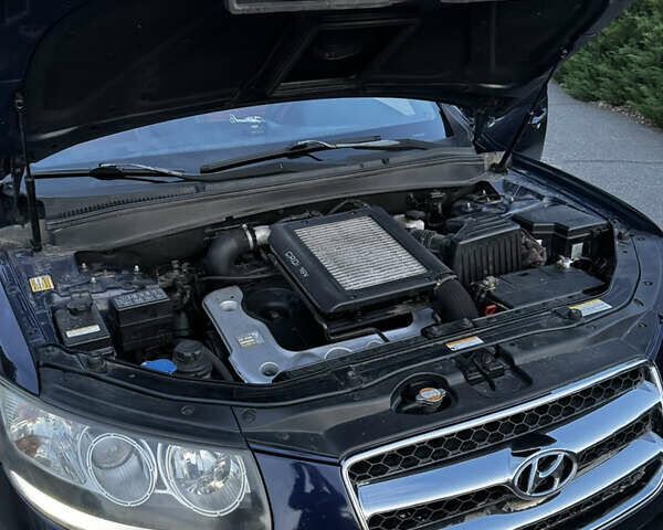 Синий Хендай Санта Фе, объемом двигателя 2.2 л и пробегом 280 тыс. км за 8400 $, фото 11 на Automoto.ua