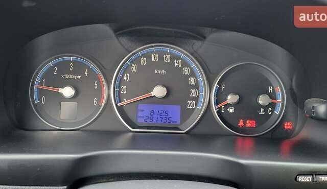 Синий Хендай Санта Фе, объемом двигателя 2.2 л и пробегом 290 тыс. км за 8100 $, фото 14 на Automoto.ua