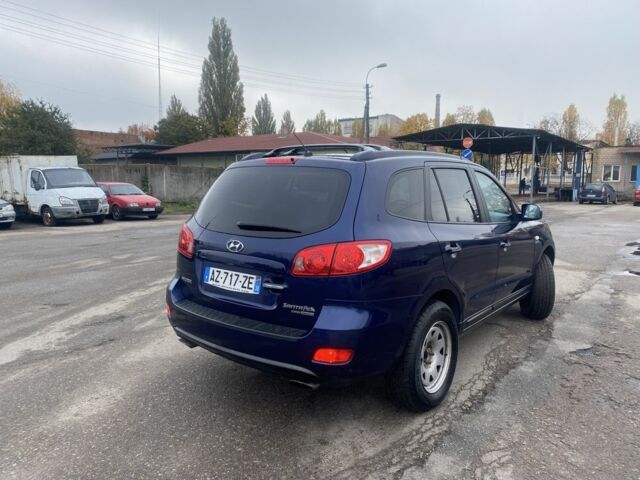 Синий Хендай Санта Фе, объемом двигателя 2.2 л и пробегом 298 тыс. км за 5300 $, фото 3 на Automoto.ua