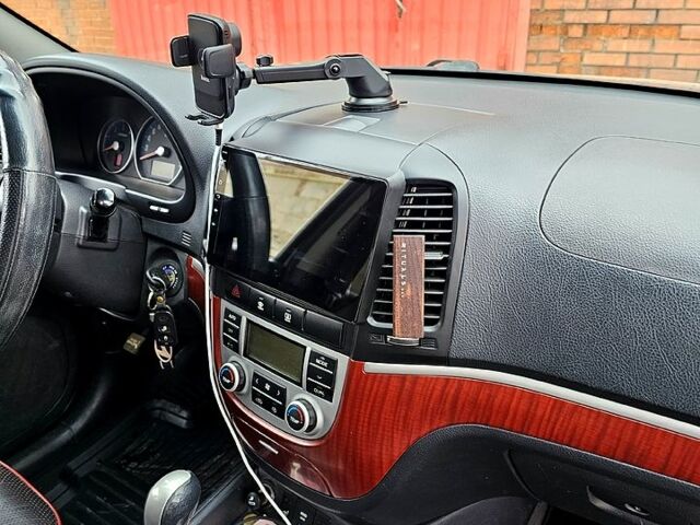 Синий Хендай Санта Фе, объемом двигателя 2.2 л и пробегом 270 тыс. км за 9600 $, фото 2 на Automoto.ua