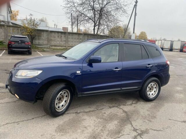 Синий Хендай Санта Фе, объемом двигателя 2.2 л и пробегом 300 тыс. км за 5700 $, фото 1 на Automoto.ua